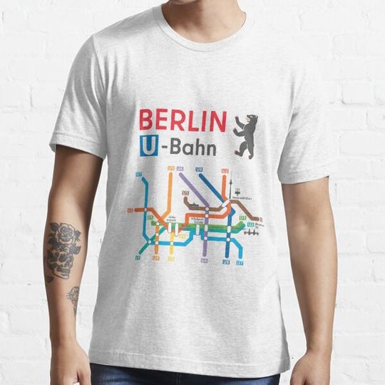Discover Berlin U-Bahn diagram