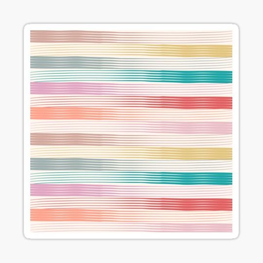 Discover Summer Stripes Brushes Texture Line Art Style 1