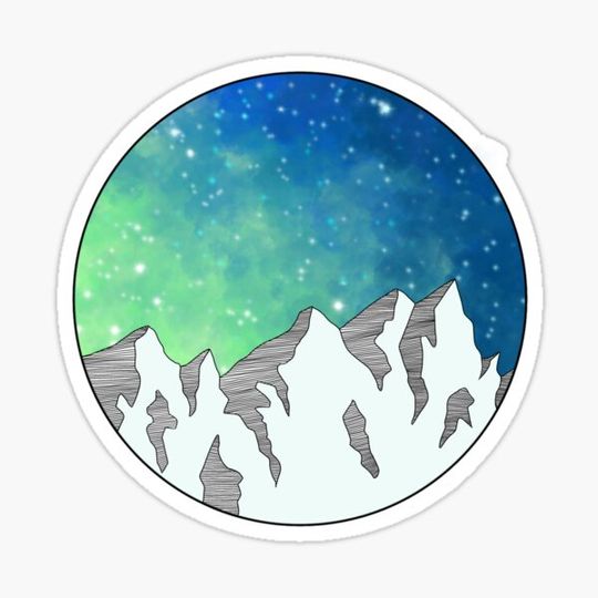 Discover Starry Mountain Night