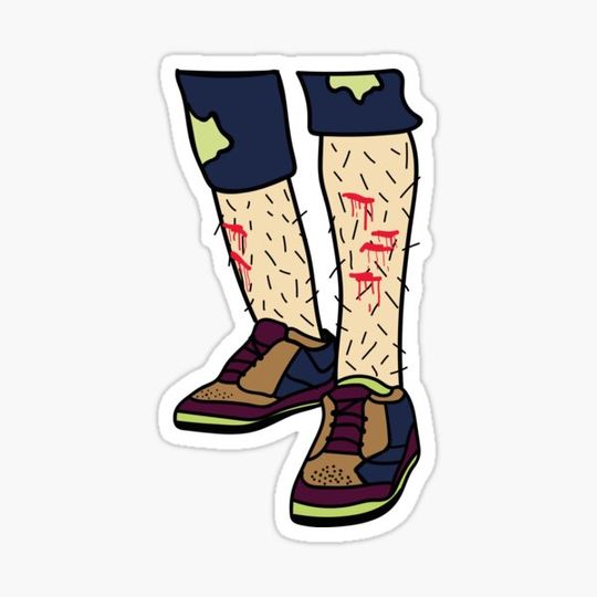 Discover bloody shins