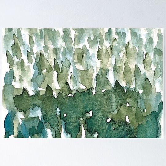 Discover Evergreens Watercolor