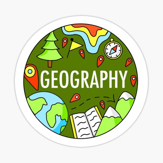 Discover Geography (neon colors)