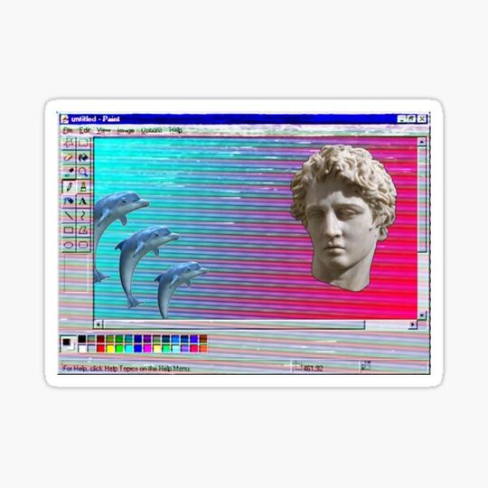 Discover Vaporwave MS Paint