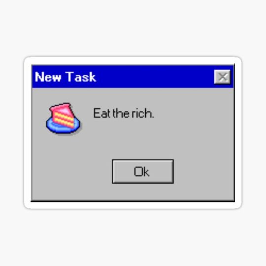 Discover eat the rich