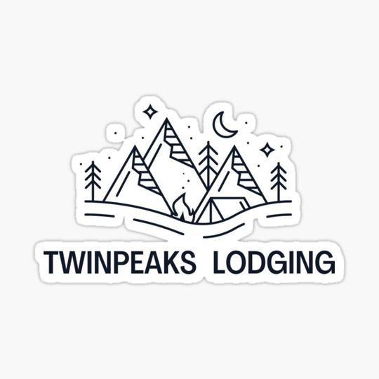 Discover Twinpeaks lodging moon down t-shirt