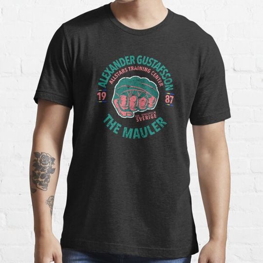 Discover Alexander Gustafsson - The Mauler - Distressed Style