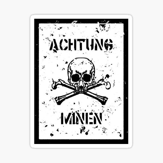 Discover Danger Mines Achtung Minen