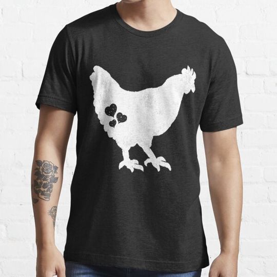 Discover I Love Chickens Heart Distressed Style Design - Unique Farm Animal Gifts