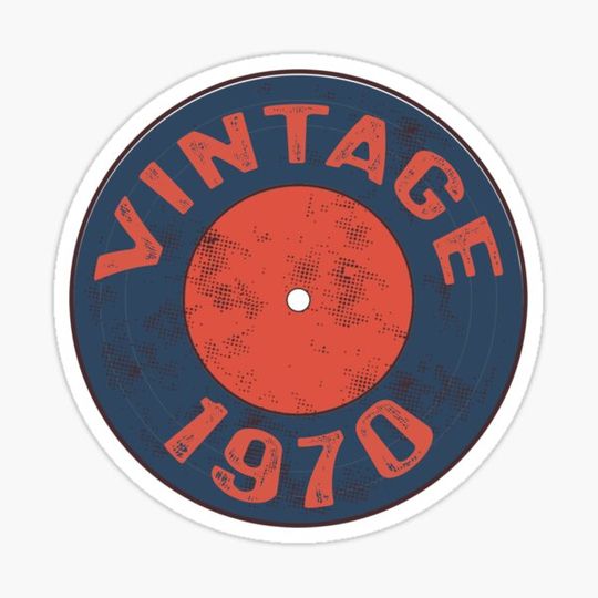 Discover Vintage 1970 Shirt, Born in 1970, 50th Birthday Gift