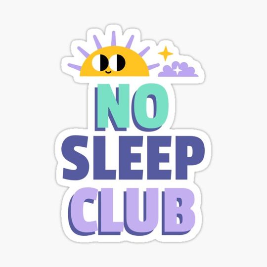 Discover No Sleep Club Trendy Meme Shirt