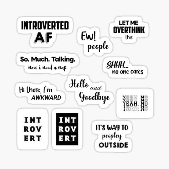 Discover Introvert Relatable Sayings