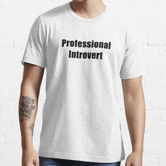 Discover Professional Introvert Black Text