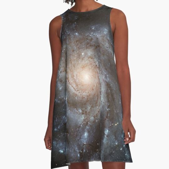 Discover Pinwheel Galaxy Print - Hubble NASA Outer Space Astronomy Image gifts