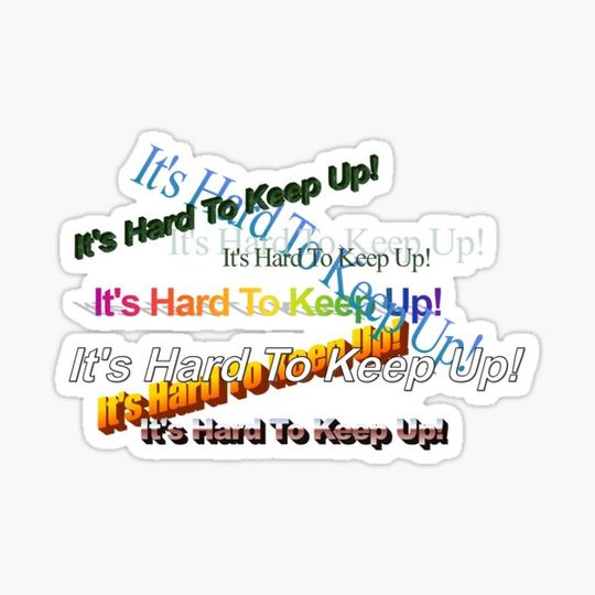 Discover ITS HARD TO KEEP UP!!!/// Windows Word Art//Vaporwave