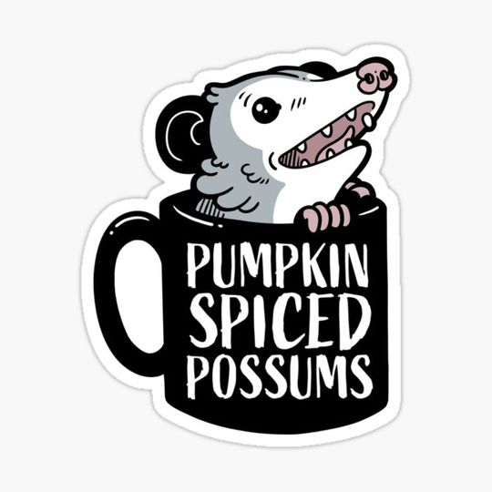 Discover Pumpkin Spiced Possum Logo