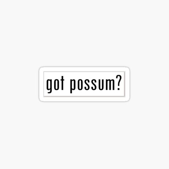 Discover got possum?