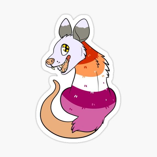 Discover Lesbian Pride Opossum