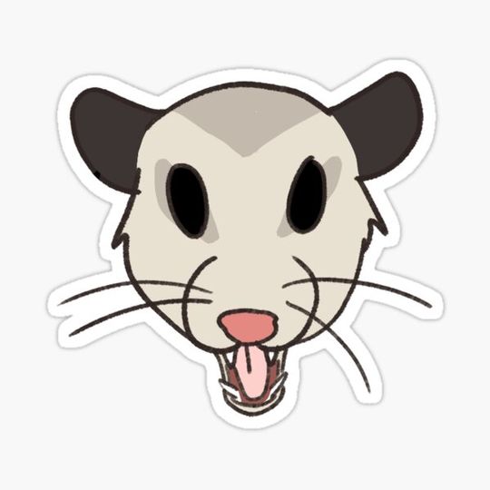 Discover Another Opossum Sticker