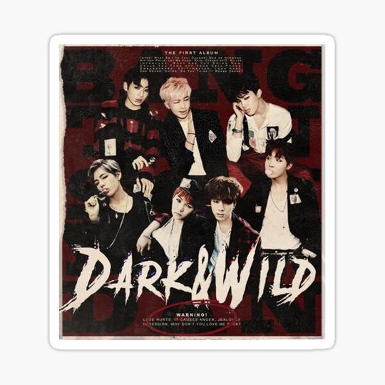 Discover DARK & WILD Album Cover Redesign
