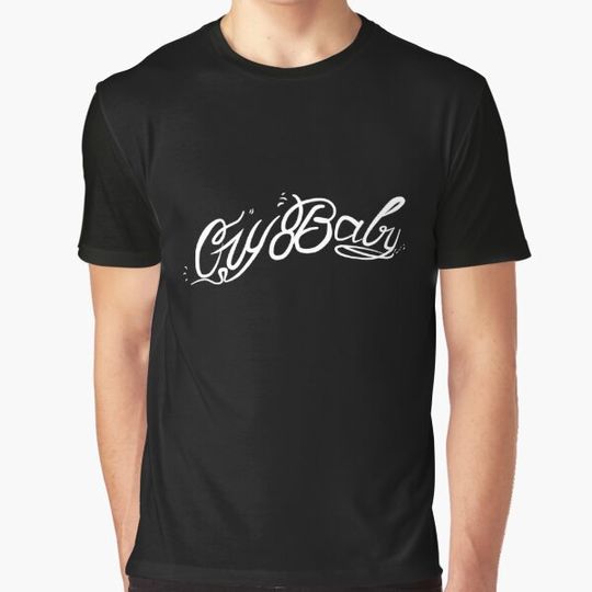Discover Lil Peep Cry Baby Tattoo Original Design White Text