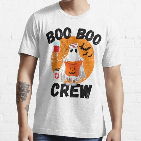 Discover Funny halloween nurse crew, boo boo crew