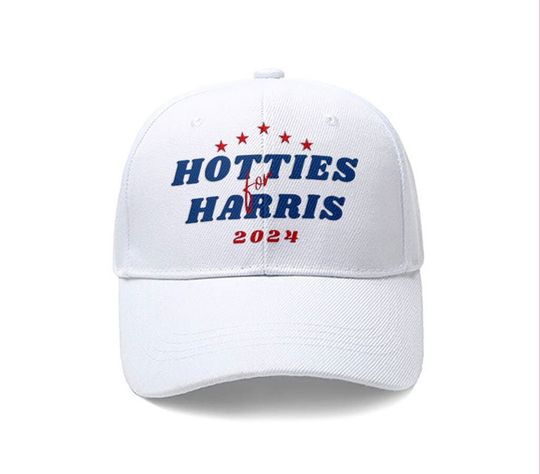 Discover Embroidered Hotties for Harris Hat: 2024 Campaign Style