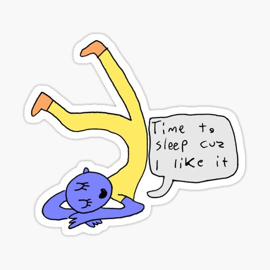 Discover I like sleeping