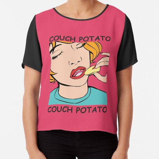 Discover Couch Potato Pop Art Girl