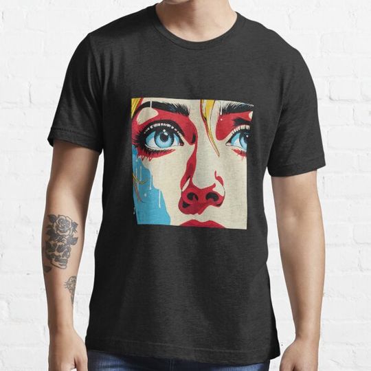 Discover pop art women crying by a woman