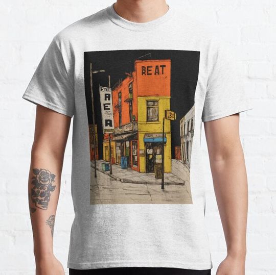 Discover El Paso travel vintage colorful anime graphics