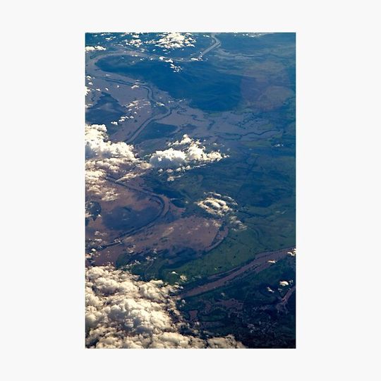 Discover Floods in QLD from 6000 ft above