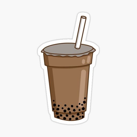 Discover brown Boba drink