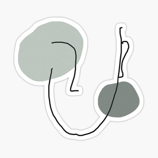 Discover Boho Linear Face Abstraction