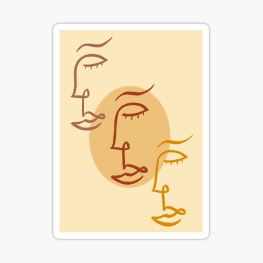 Discover Triple Face Print