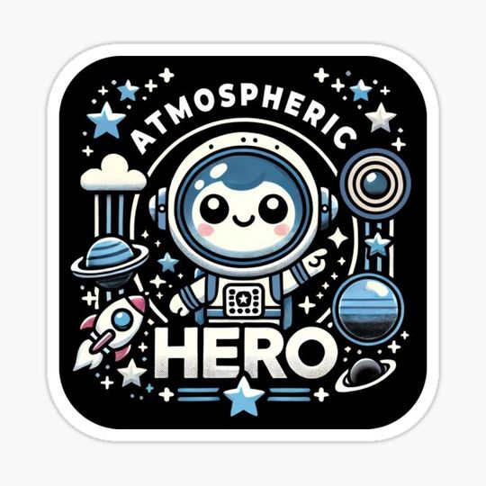 Discover Cute Astronaut, Atmospheric Hero