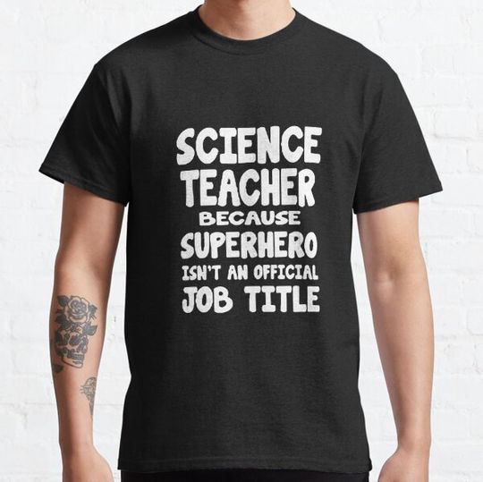 Discover Science Teacher because superhero isnt an  job title I am always Right Engineering Funny Saying Fathersday Electronics Gift Premium Apparel Funny Holiday Xmas