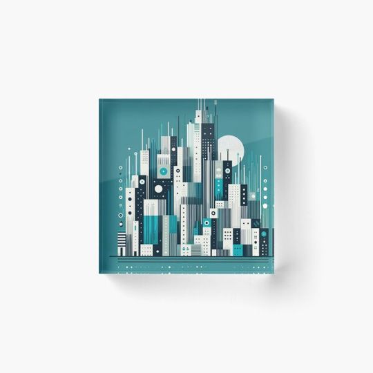 Discover Geometric Cityscape