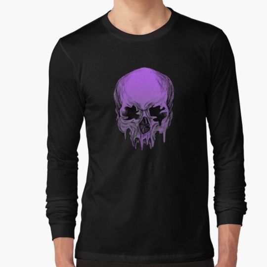 Discover Purple Melted Skull | Originality | Inspiring | One-of-a-Kind Design