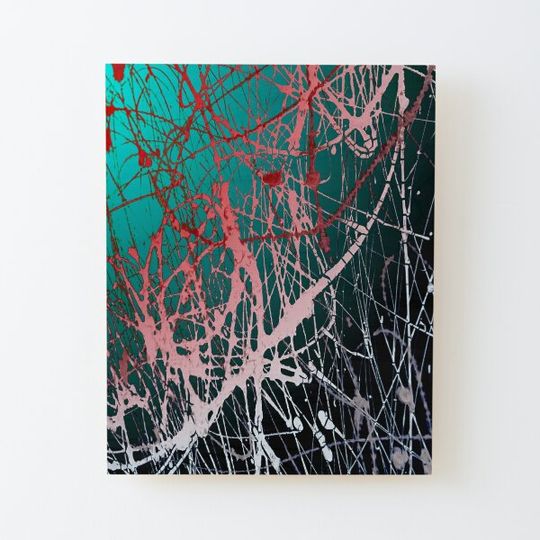 Discover Pollock Style Modern Art Pattern 05 (Original artwork/design, not reproduction)