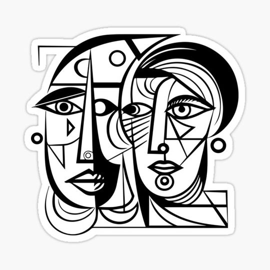 Discover Cubist Woman