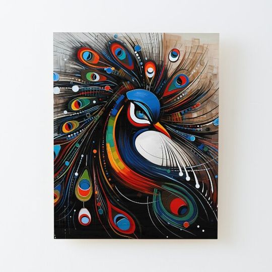 Discover Peacock : Abstract Birds Series