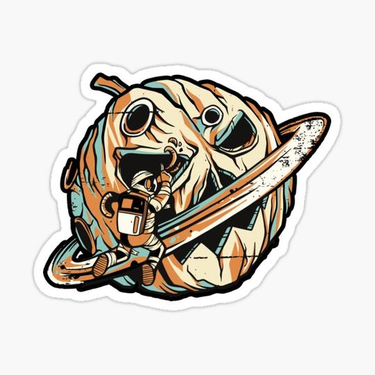 Discover halloween astronaut