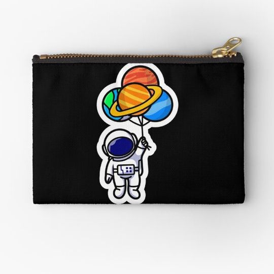 Discover astronaut planet balloons