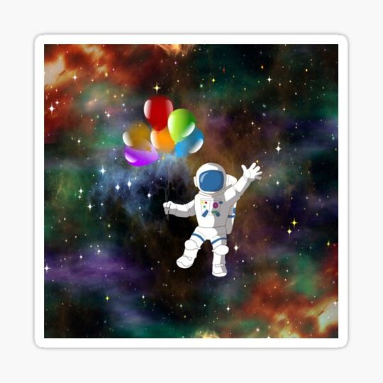 Discover Astronaut with Balloons