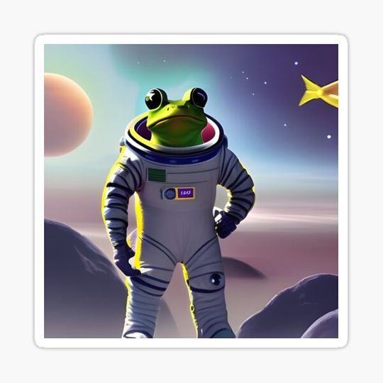 Discover Frog Astronaut