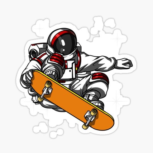 Discover Astronaut Skateboarding