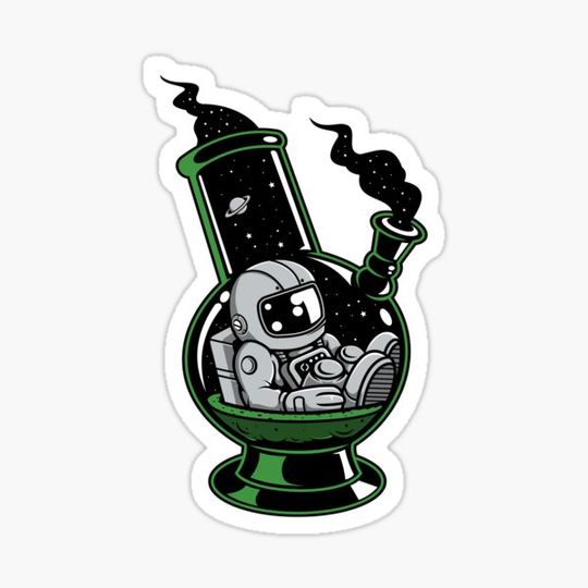 Discover Astronaut Smoke - Funny Outer Space Lovers