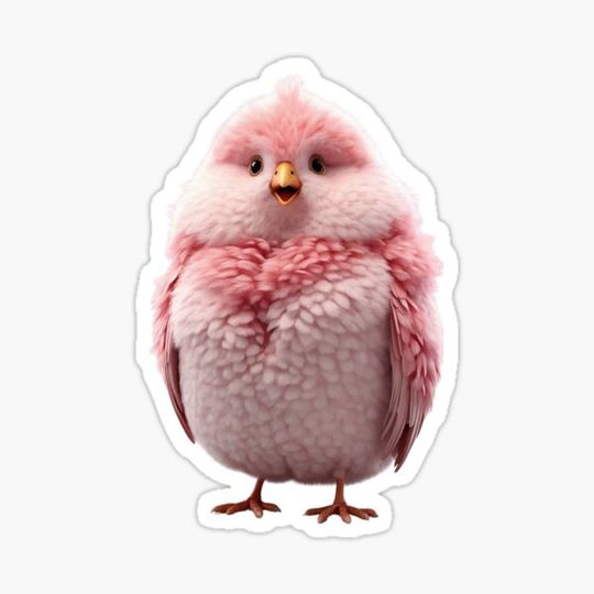 Discover Cute Pink Bird