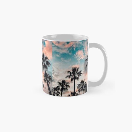 Discover Sky palm colors paradise summer