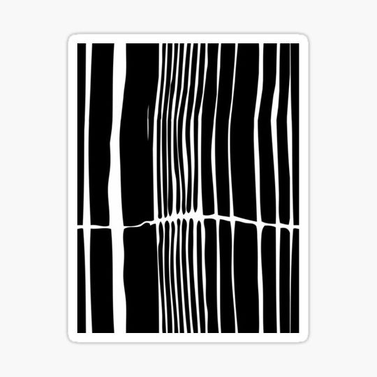 Discover Abstract Black and White Stripe
